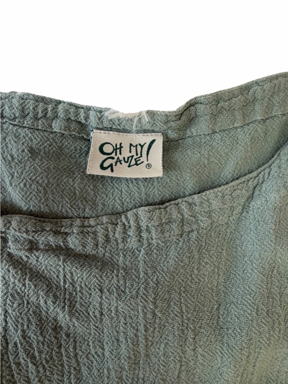 Oh My Gauze! Sage Green Maxi Dress - Picture 3 of 6